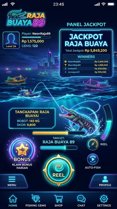 rajacuan — layar beranda